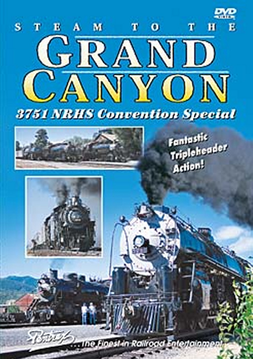 Steam to the Grand Canyon DVD Pentrex NRHS02-DVD 748268004001
