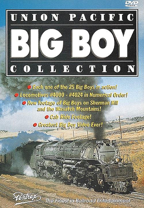 Union Pacific Big Boy Collection DVD Pentrex PCBB-DVD 748268003882