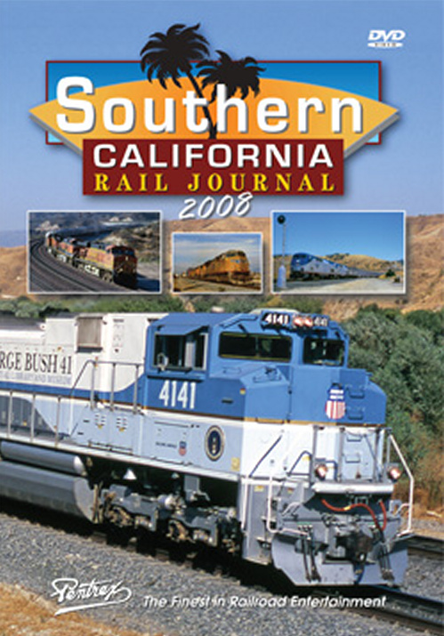 Southern California Rail Journal 2008 DVD Pentrex SCRJ08-DVD 748268006081