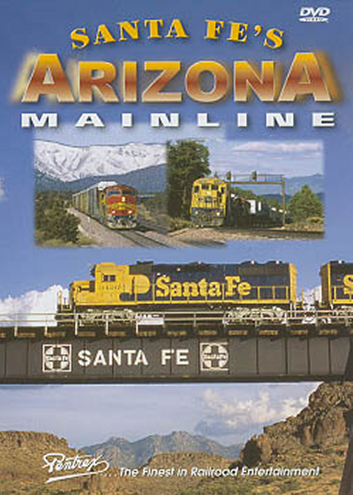 Santa Fes Arizona Mainline DVD Pentrex SFAZ-DVD 748268004728