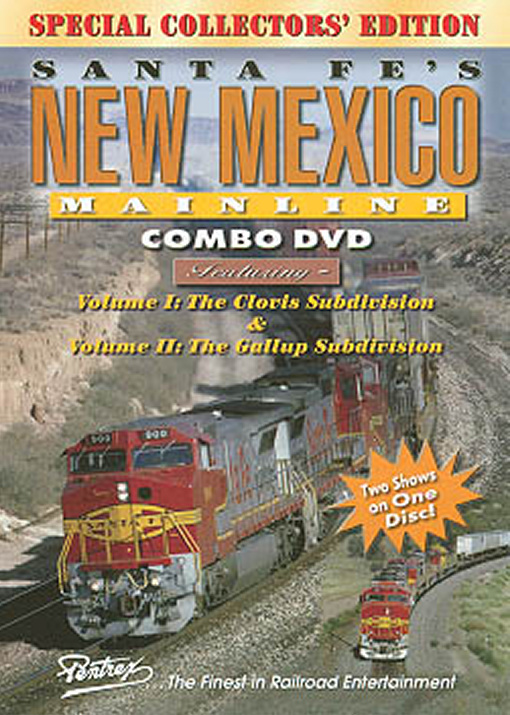Santa Fes New Mexico Mainline Combo DVD Pentrex SFNM-DVD 748268004582