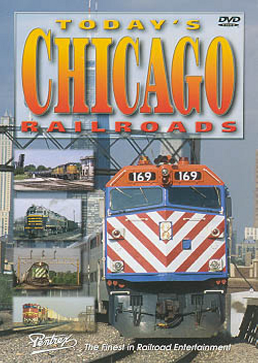 Todays Chicago Railroads DVD Pentrex TCR-DVD 748268004735
