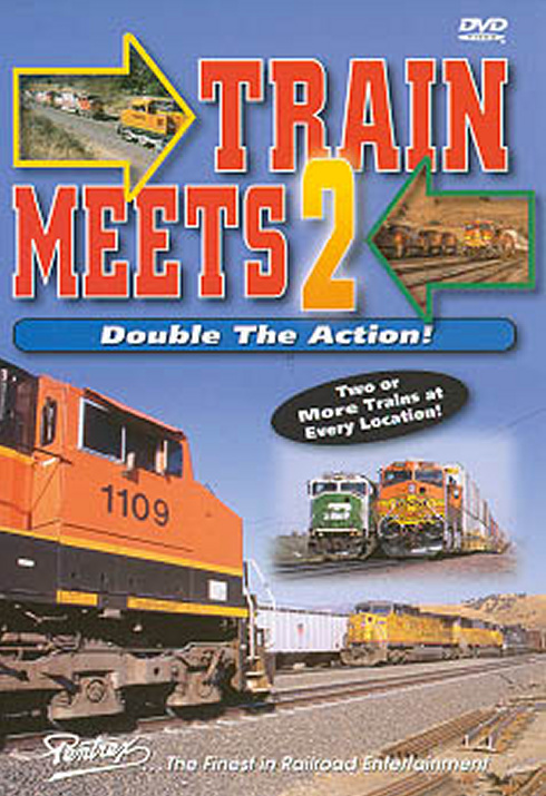 Train Meets 2 - Double the Action! DVD Pentrex TMDA2-DVD 748268004506