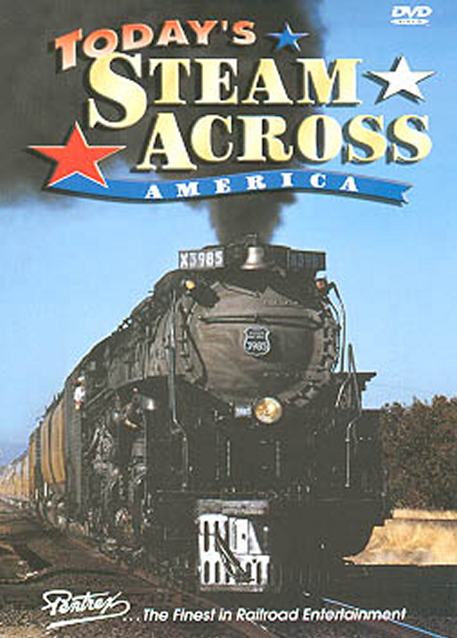 Todays Steam Across America 2-Disc Set DVD Pentrex TSAA-DVD 748268004247