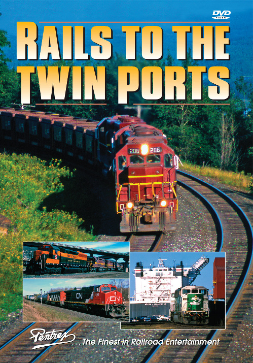 Rails to the Twin Ports DVD Pentrex TWINP-DVD 748268005855