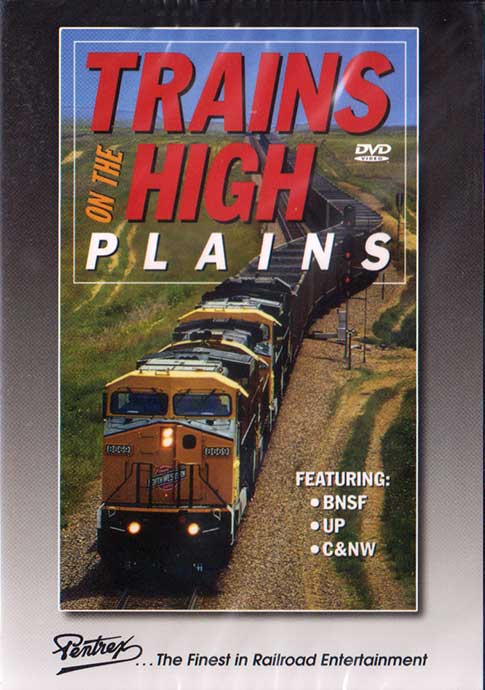 Trains on the High Plains DVD Pentrex PLAINS-DVD 748268002151