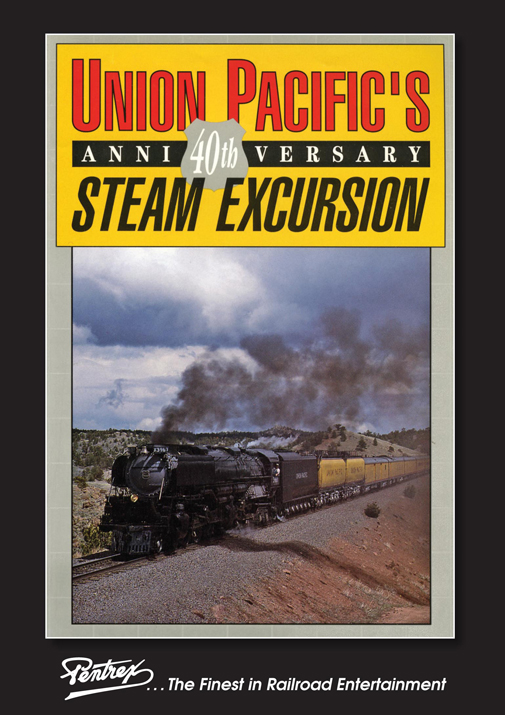 Union Pacifics 40th Steam Excursion DVD Pentrex UP3967-DVD 748268006555
