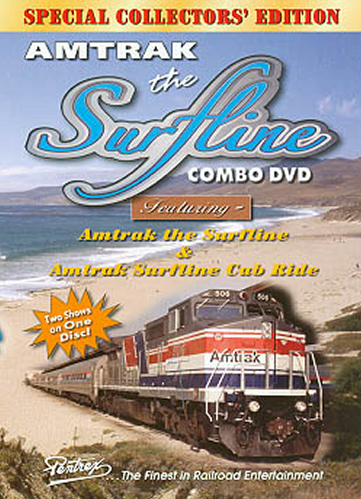 Amtrak the Surfline Combo DVD Pentrex VRSURF-DVD 748268004612