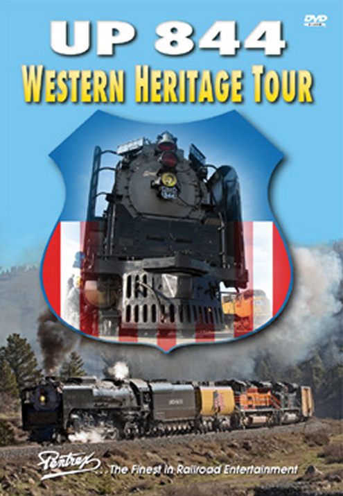 Union Pacific UP 844 Western Heritage Tour DVD Pentrex WHT-DVD 748268005466
