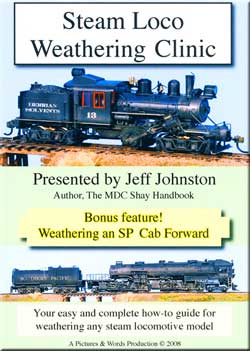 Steam Loco Weathering Clinic DVD Pictures and Words Productions PW-SLW