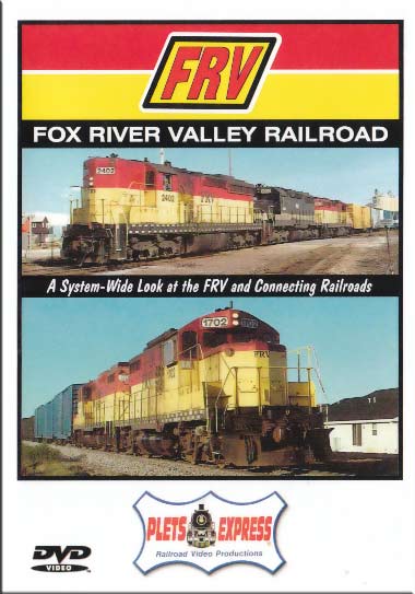 Fox River Valley Railroad DVD Plets Express 005FRVR 753182980041