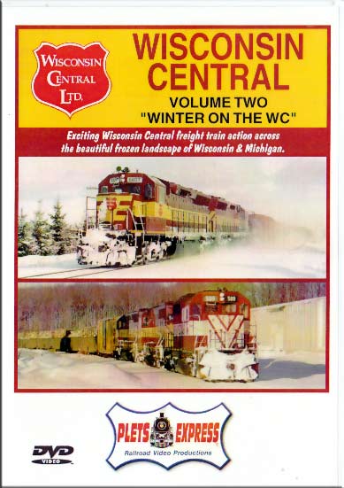 Wisconsin Central Vol 2 Winter on the WC DVD Plets Express 037WC2
