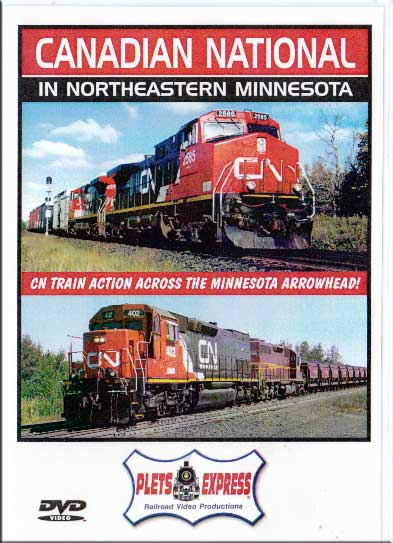 Canadian National in Northeastern Minnesota DVD Plets Express 063CNM1
