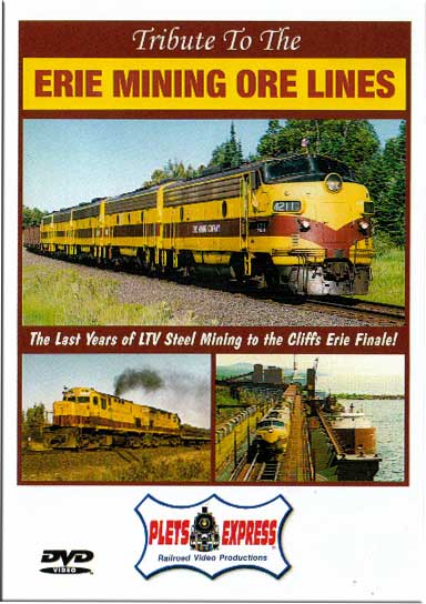 Tribute to the Erie Mining Ore Lines DVD Plets Express 072TEMOL