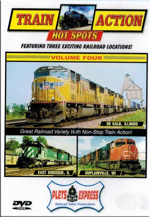 Train Action Hot Spots 4 - De Kalb - East Dubuque - Duplainville Plets Express 073HS04