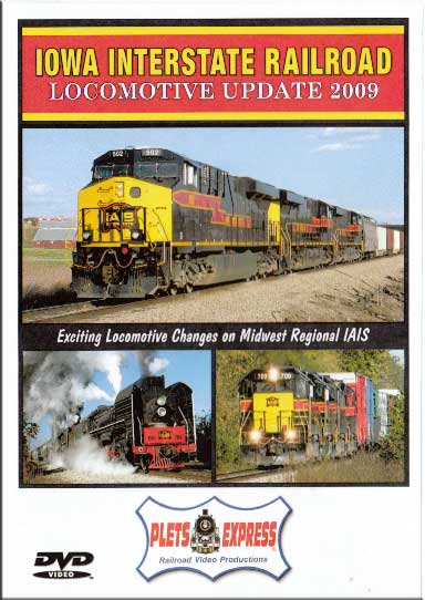 Iowa Interstate Railroad Locomotive Update 2009 DVD Plets Express 077IAIS09 753182980768