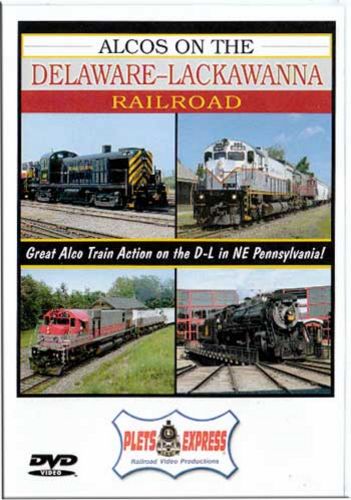 Alcos on the Delaware-Lackawanna Railroad DVD Plets Express 084D-LR 753182980836