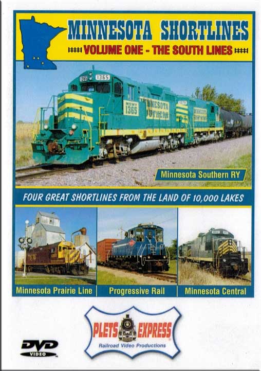 Minnesota Shortlines Volume 1 - The South Lines DVD Plets Express 086MNS1 753182980850