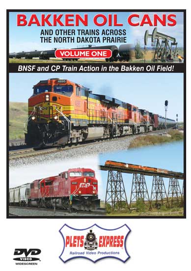 Bakken Oil Cans - Volume 1 and Other Trains Across the North Dakota Prairie DVD Plets Express 101BOC1