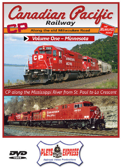 Canadian Pacific Railway Volume 1 Minnesota DVD Plets Express 108CPRW1