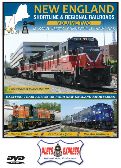 New England Shortline & Regional Railroads Volume 2 DVD Plets Express 115NESL2D 753182981154
