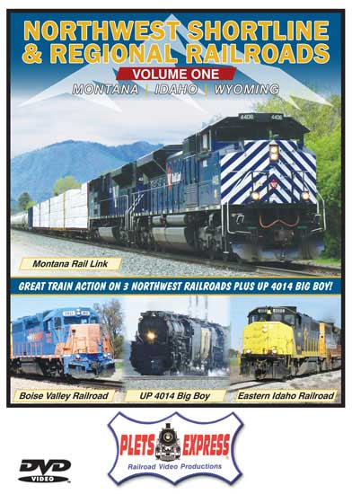 Northwest Shortline & Regional Railroads Volume 1 Montana Idaho Wyoming DVD Plets Express 118NWSL1D 753182981185