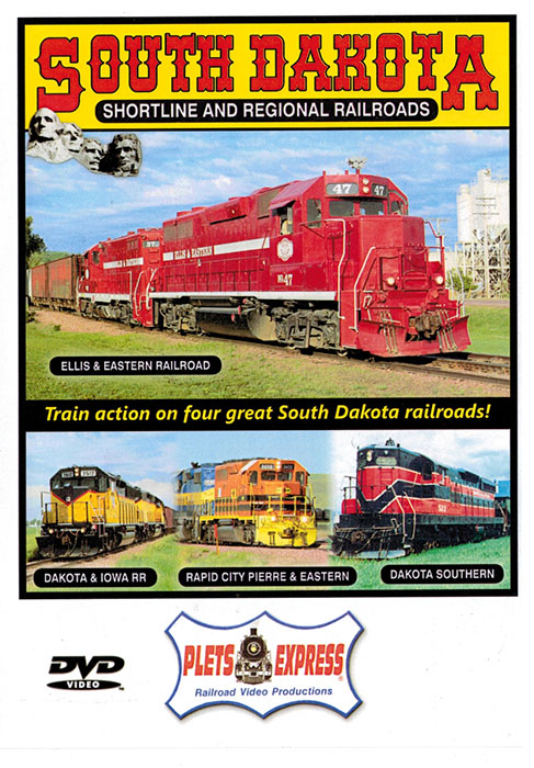 South Dakota Shortline and Regional Railroads DVD Plets Express 981109DVD 753182981109