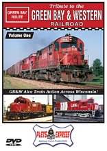 Tribute to the Green Bay & Western Railroad Vol 1 DVD