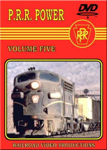 Pennsylvania Railroad Power Vol 5 DVD Railroad Video Productions RVP115D