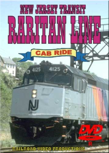 New Jersey Transit Raritan Line Cab Ride DVD Railroad Video Productions RVP12D