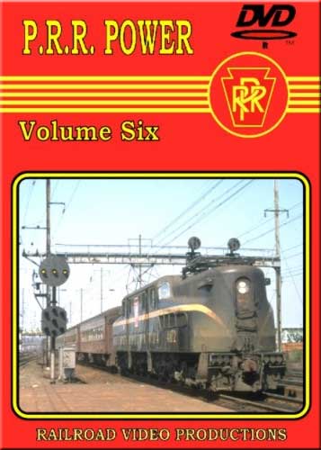 Pennsylvania Railroad Power Vol 6 DVD Railroad Video Productions RVP132D