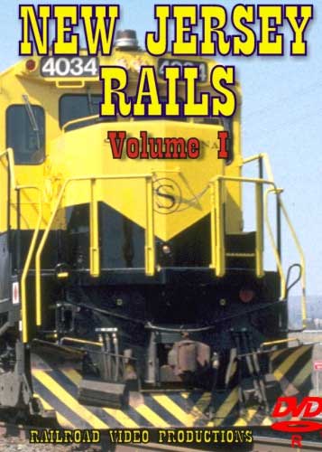 New Jersey Rails Volume 1 DVD Railroad Video Productions RVP163D