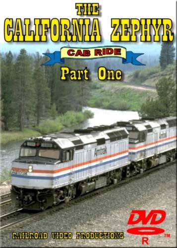 Amtraks California Zephyr Cab Ride Part 1 Denver to East of Moffat Tunnel DVD Railroad Video Productions RVP17AD