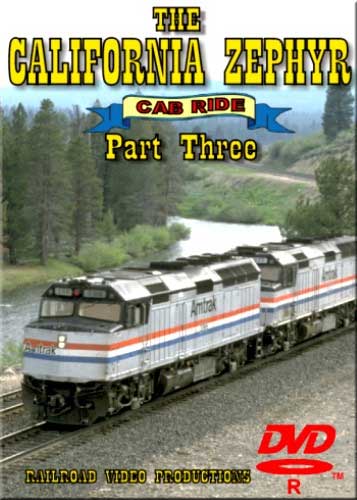 Amtraks California Zephyr Cab Ride Part 3 Granby to Glenwood Springs DVD Railroad Video Productions RVP17CD