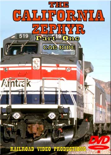 Amtraks California Zephyr Cab Ride Part 1 Sparks to Norden Donner DVD Railroad Video Productions RVP18AD
