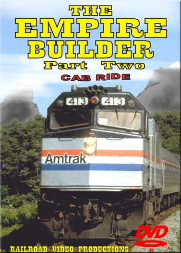 Amtraks Empire Builder Cab Ride East Glacier to Havre Part 2 DVD Railroad Video Productions RVP19BD