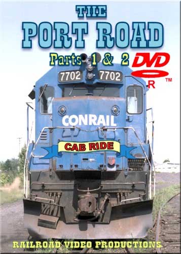 Conrail Port Road Cab Ride Parts 1 & 2 DVD Railroad Video Productions RVP24ABD
