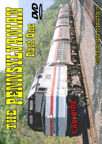 Amtrak Pennsylvanian Cab Ride Part 1 DVD Railroad Video Productions RVP4AD