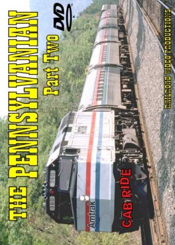 Amtrak Pennsylvanian Cab Ride Part 2 DVD Railroad Video Productions RVP4BD