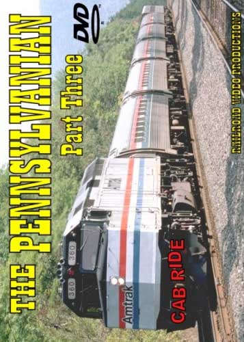 Amtrak Pennsylvanian Cab Ride Part 3 DVD Railroad Video Productions RVP4CD