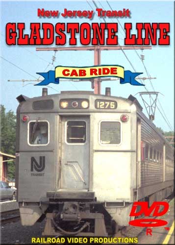 New Jersey Transit Gladstone Line Cab Ride DVD Railroad Video Productions RVP58D