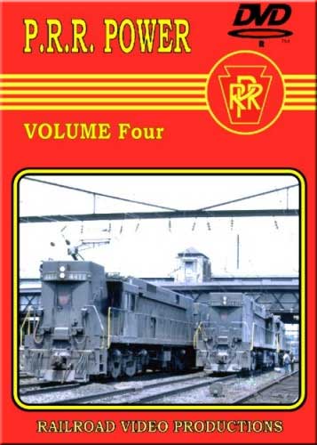Pennsylvania Railroad Power Vol 4 DVD Railroad Video Productions RVP90D