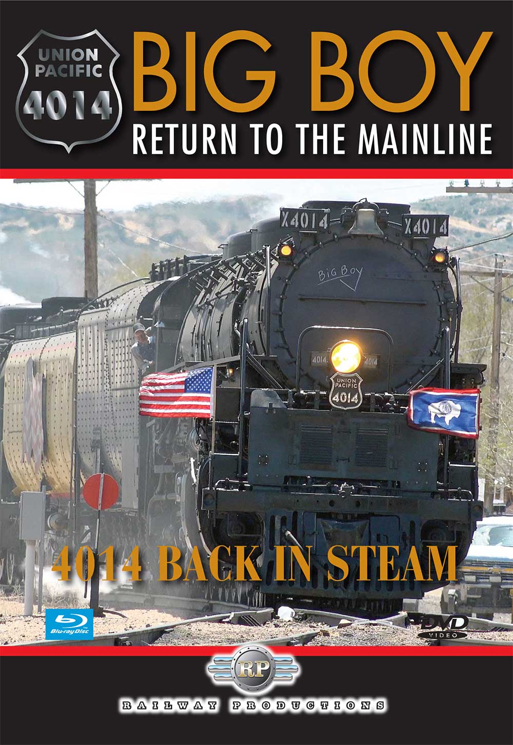 Big Boy 4014 Return to the Mainline DVD Railway Productions 4014DVD