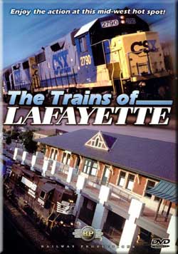 Trains of Lafayette Indiana DVD Railway Productions Railway Productions LAFDVD 616964613677