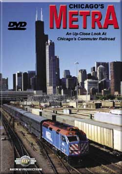 Chicagos Metra DVD Railway Productions Railway Productions METRADVD 616964900494