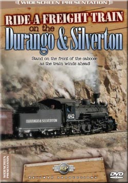 Ride A Freight Train on the Durango and Silverton DVD Railway Productions RFTDS 616964002150