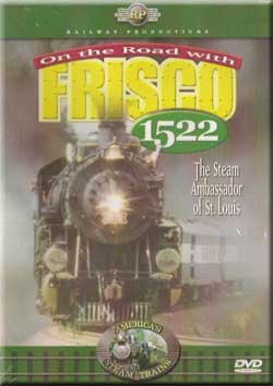 On the Road with Frisco 1522 Railway Productions RP1522DVD 616964215222