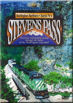 BNSFs Stevens Pass DVD Railway Productions Railway Productions STEVDVD 616964210678