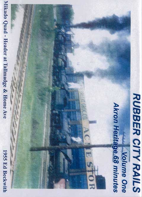 Rubber City Rails Volume 1 Akron Heritage DVD Revelation Video RVQ-RCR1