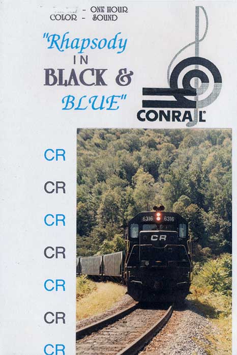 Rhapsody in Black & Blue - Conrail DVD Revelation Video RVQ-RIBB